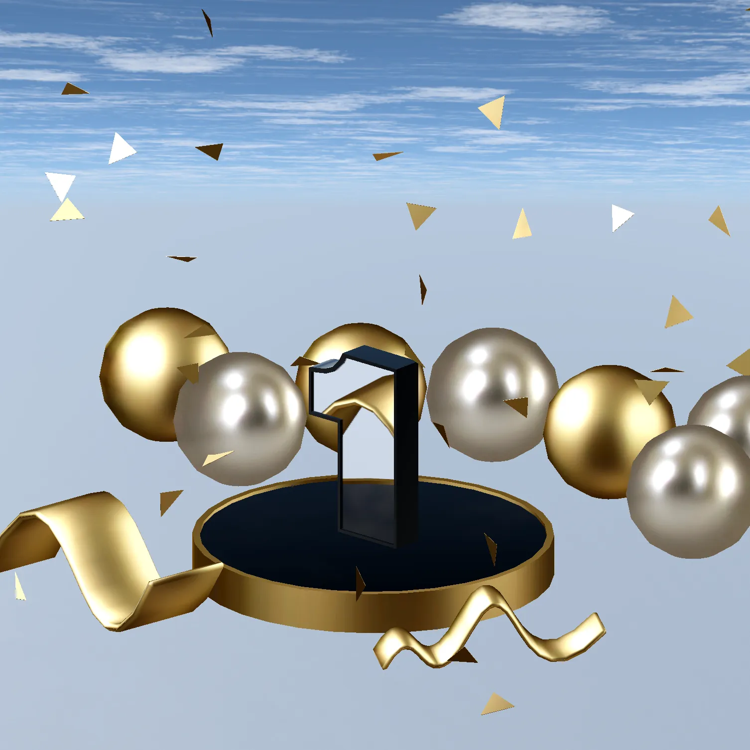 【VRChat想定ワールドギミック】Number Mirrors