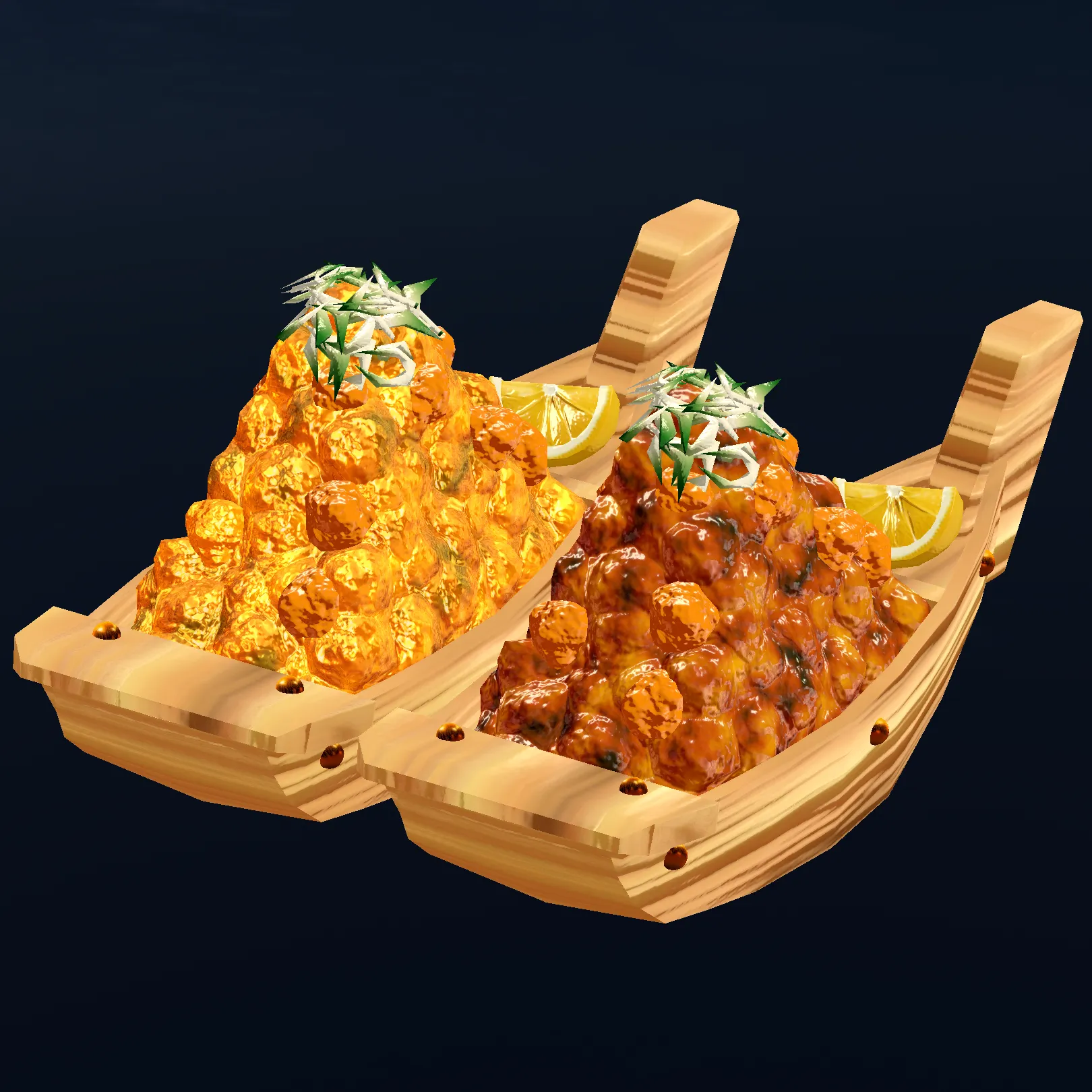 【VRChat想定ワールドギミック】「船盛りからあげ」